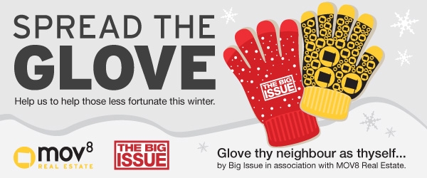 Spread the Glove Homeless appeal 2014